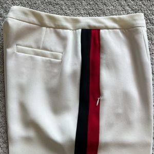 NEW designer Escada ivory tuxedo pants.